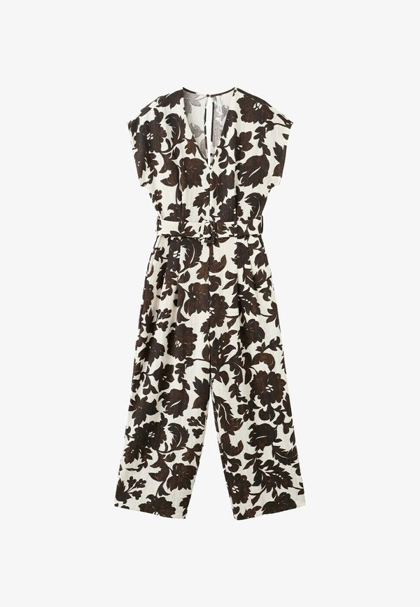 Mango ADULT - Jumpsuit - ecru