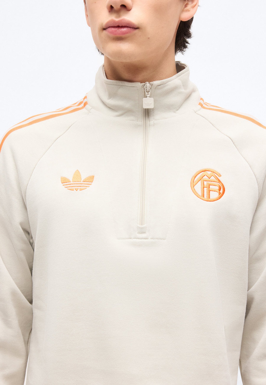 adidas Originals FC BAYERN ORIGINALS HALF ZIP