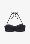 s.Oliver BANDEAU - Bikini top - schwarz