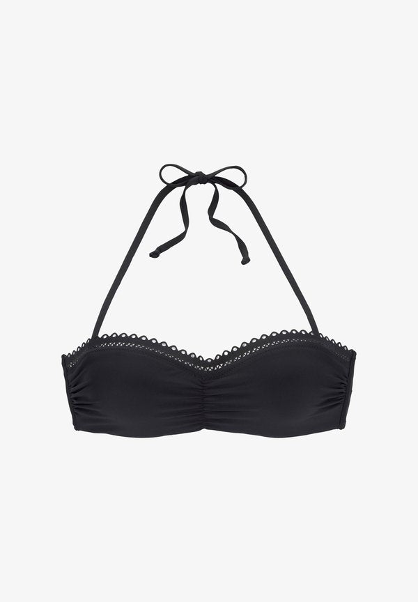 s.Oliver BANDEAU - Bikini top - schwarz