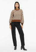 VILA Knitted VILUNA Round neck