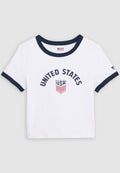 Levi's® FOOTBALL RINGER - Print T-shirt - red/white/blue