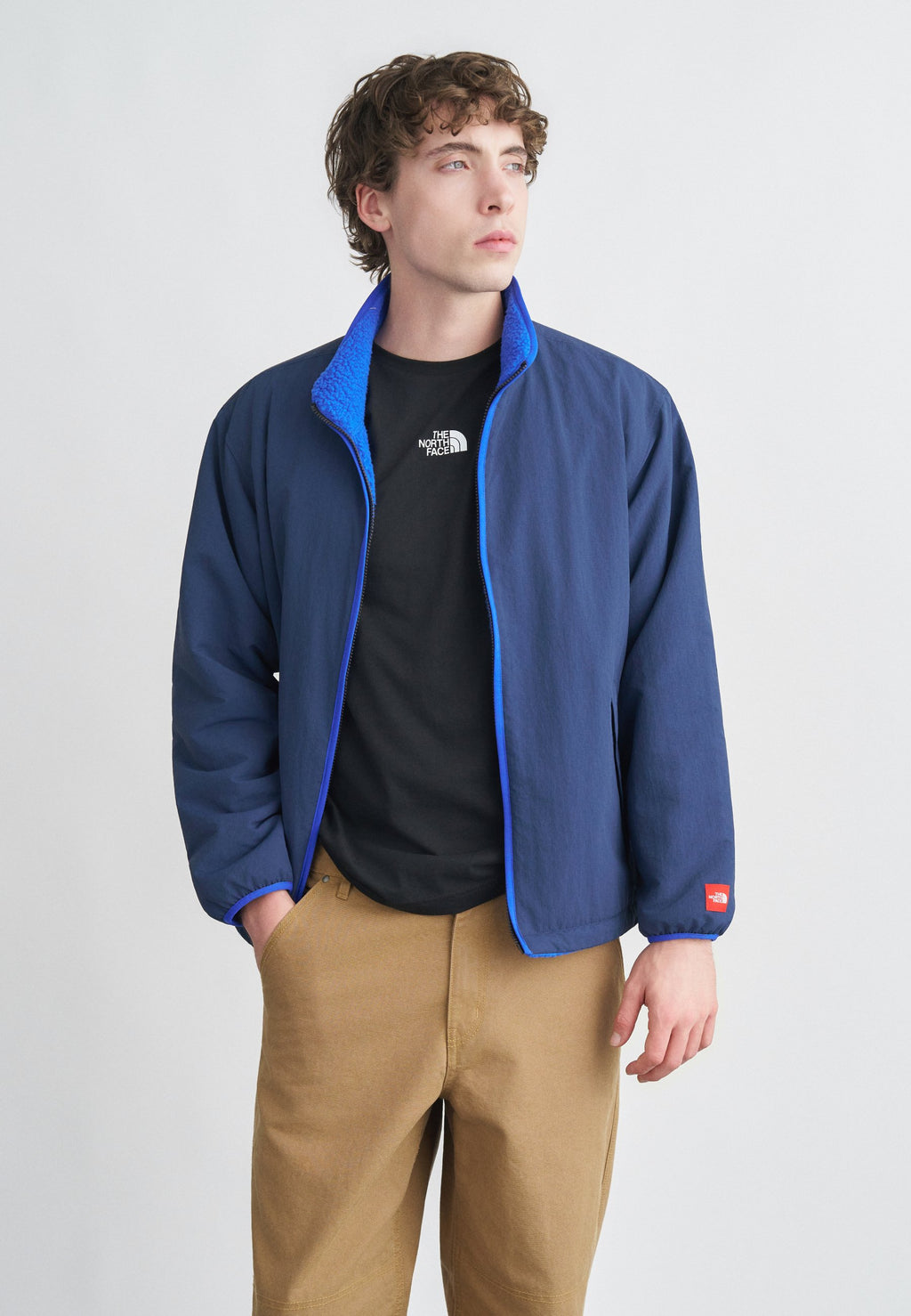The North Face RED BOX REVERSIBLE FLEECE JACKET