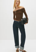 PULL&BEAR BARDOT WITH BUCKLE