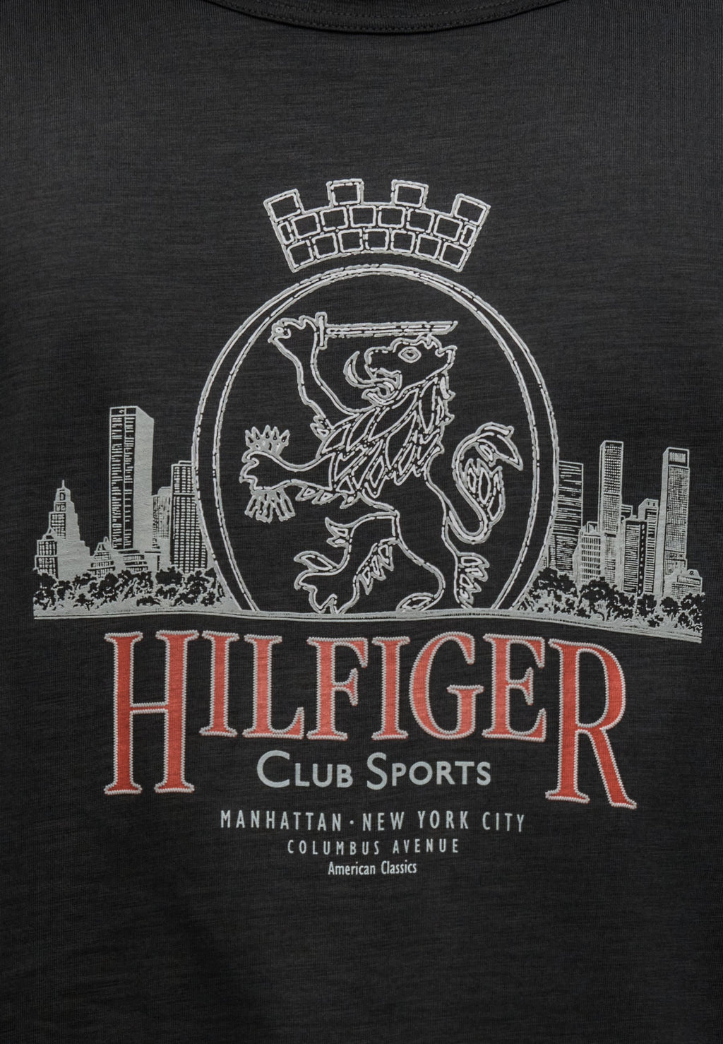 HERITAGE CREST LOGO TEXTURED JERSEY T-SHIRT Media 6