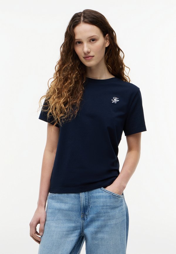 Tommy Hilfiger Basic T-shirt - dark night navy