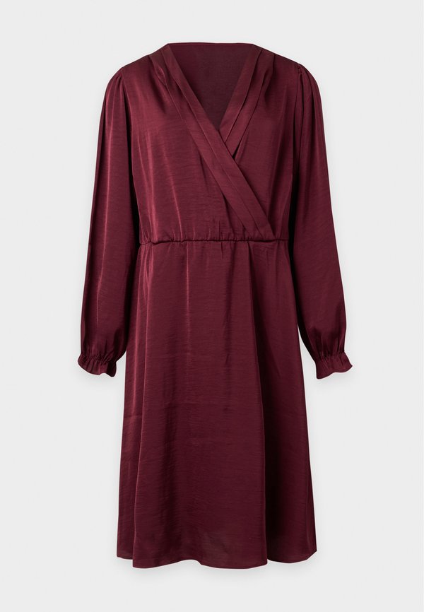 Vero Moda Curve VMCMARY DRESS - Day dress - windsor wine