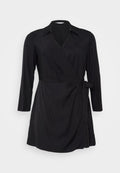FLUID WRAP SHORT DRESS Media 1