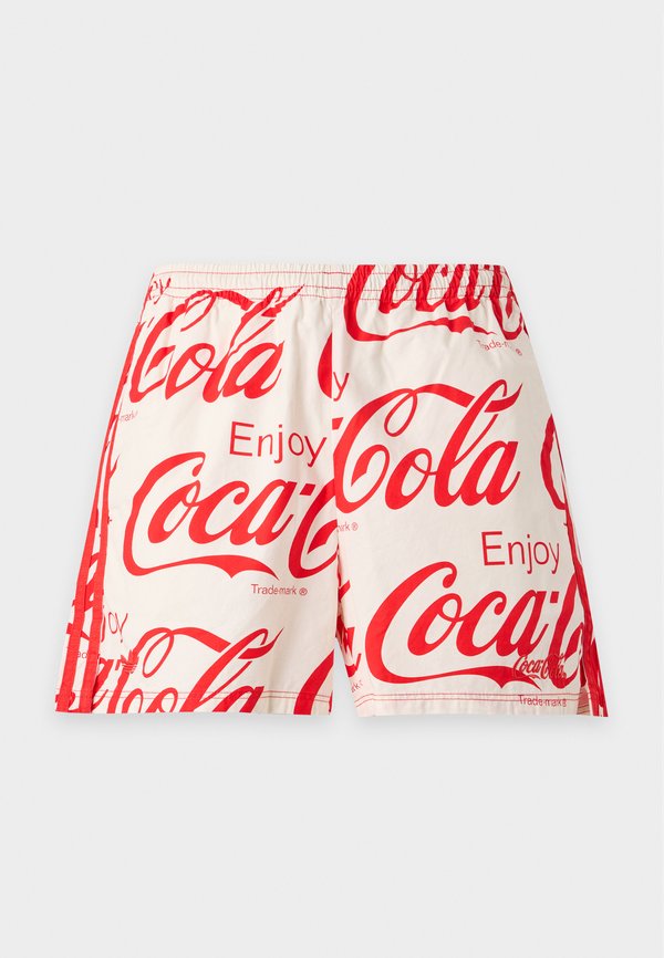 adidas Originals COCA COLA CLASSIC SPORT UNISEX - Shorts - white/vivid red