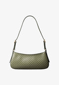 Calvin Klein EMBLEM SMALL SHOULDER - Handbag - olivine