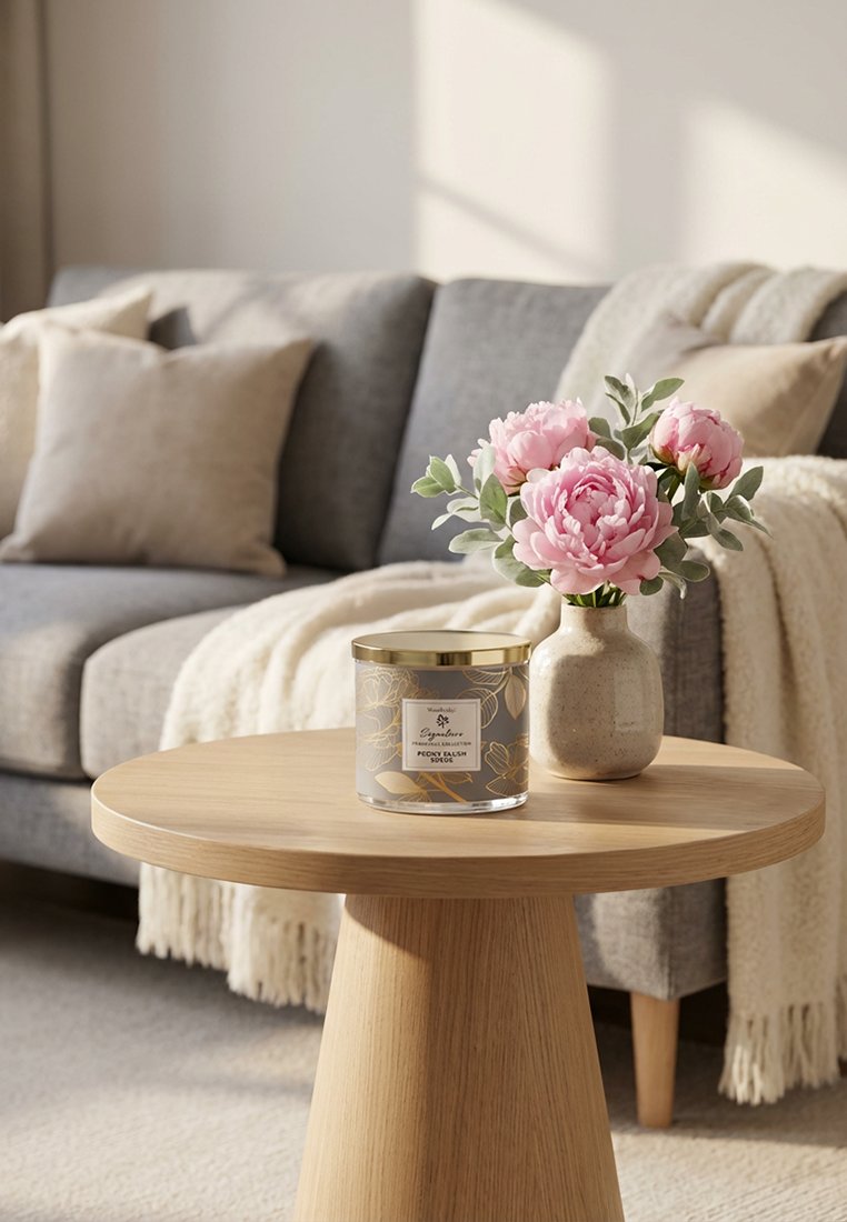 Candle-Lite PEONY BLUSH SUEDE