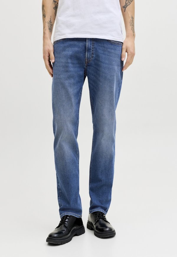Jack & Jones Regular fit JJICLARK JJBASIC SQ 223 NOOS - Straight leg jeans - blue denim