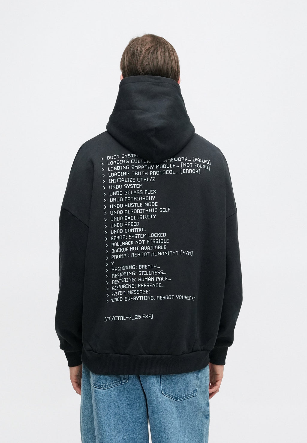 The Tracksuit Club HOODIE UNDO SOCIETY UNISEX