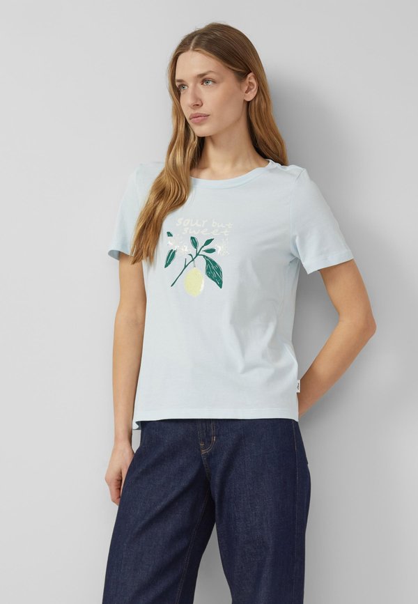 s.Oliver T-SHIRT - Print T-shirt - arktisblau