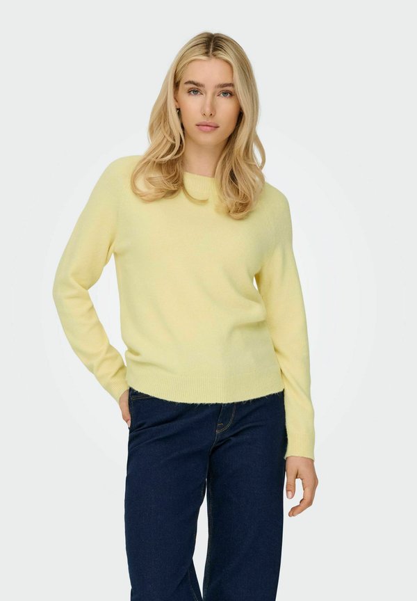 ONLY ONLRICA LIFE - Jumper - pastel yellow