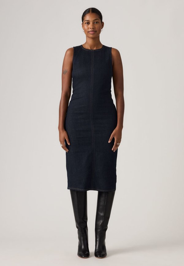 Levi's® COLUMN DRESS - Denim dress - fem fatale