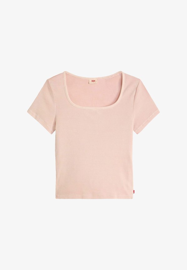Levi's® ESSENTIAL SQRD NECK - Basic T-shirt - fa garment dye