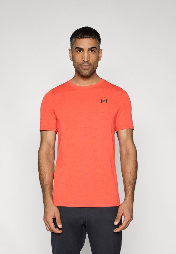 Under Armour VANISH SEAMLESS - Sports T-shirt - red/black
