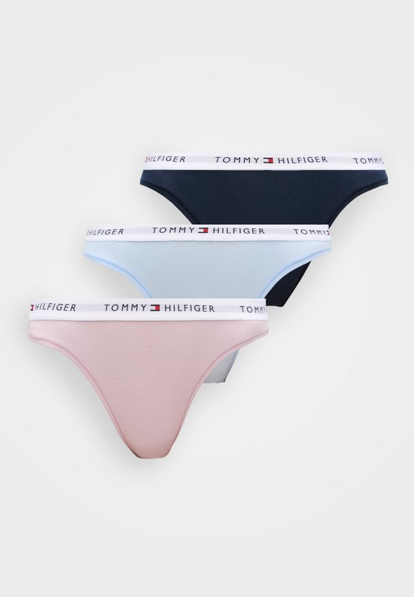 Tommy Hilfiger PACKS 3 PACK - Briefs - navy/breezy orchid/sweet blue