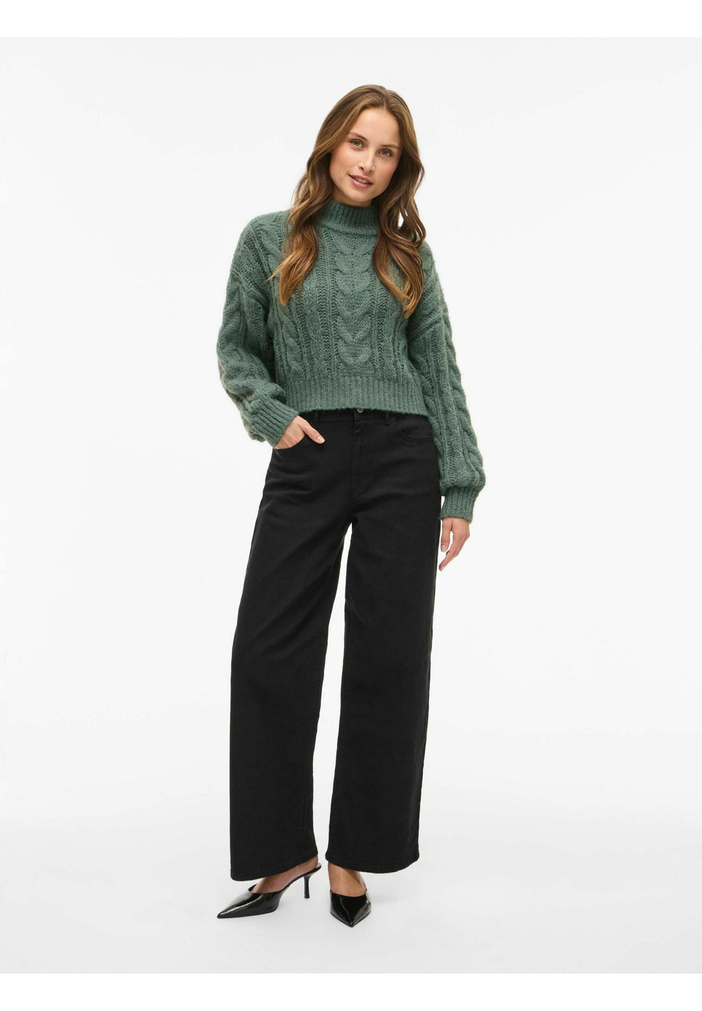 VILA Knitted VIMIRA high neck