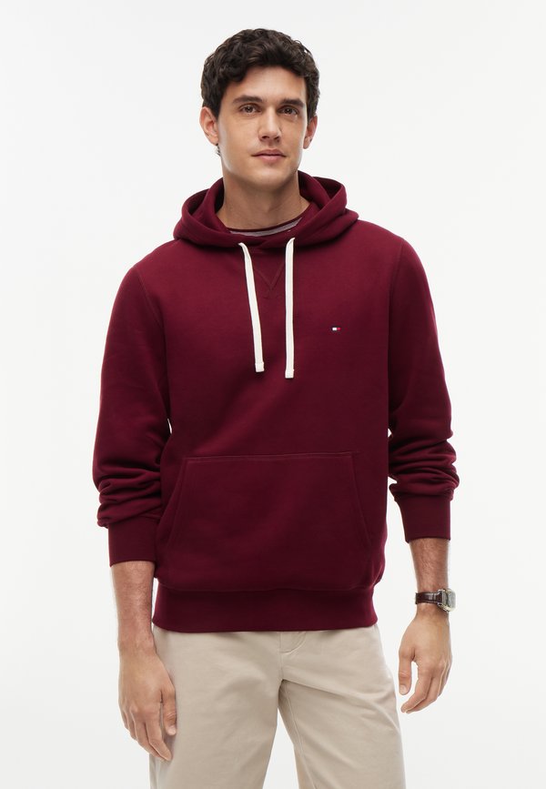 Tommy Hilfiger SEASONAL HOODY - Hoodie - burgundy