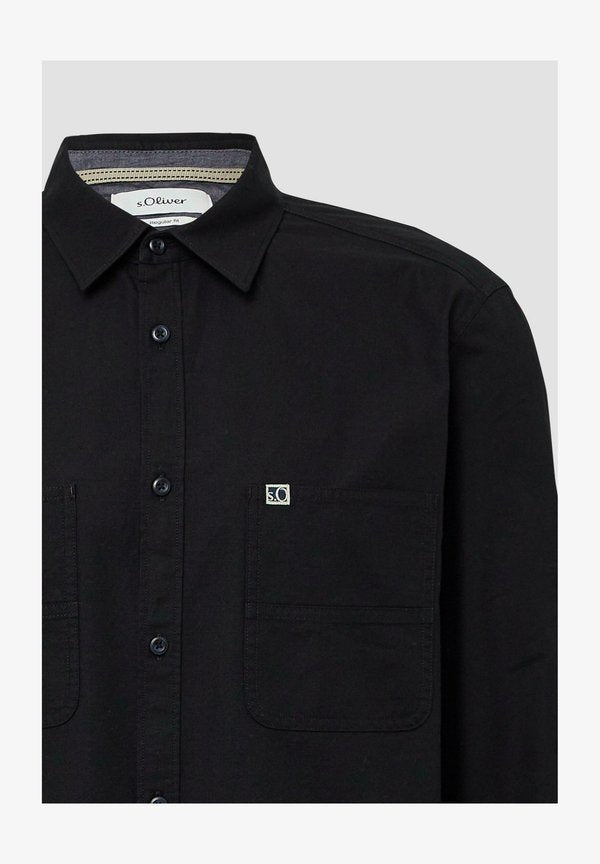 s.Oliver Shirt - schwarz