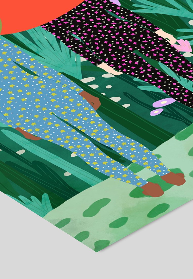 Poster and Frame JUNGLE PIJAMAS