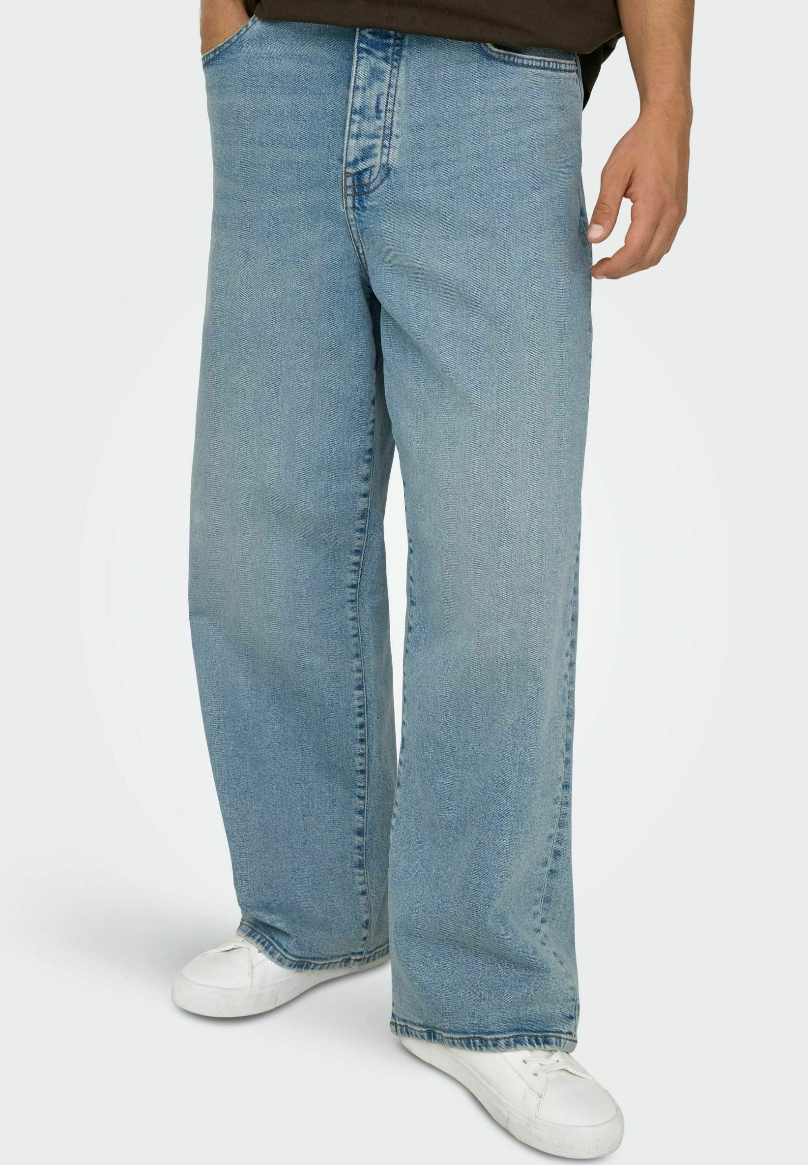 Wide-fit ONSREMI Mid rise Wide Leg Fit Media 7