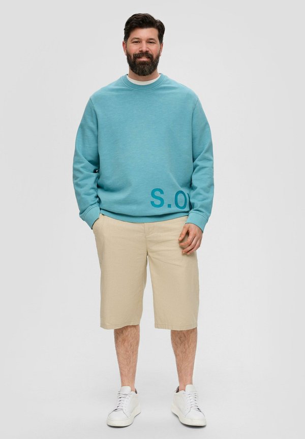 s.Oliver LOGO - Sweatshirt - türkis
