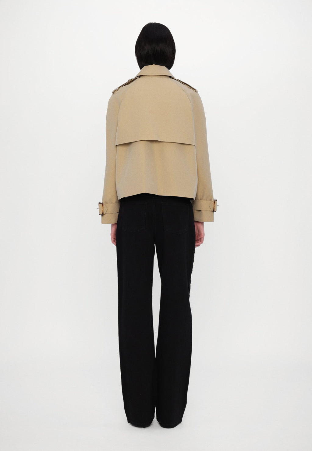 STUDIO ID ISLA SHORT TRENCH COAT