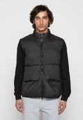 Lyle & Scott FUNNEL NECK HYBRID ZIP THROUGH JUMPER