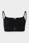 ONLY ONLPOPPY HEART SCOOP BRALETTE - Bustier - black