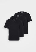 Jack & Jones 3-pack Plain - Undershirt - black