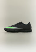 Nike Performance VAPOR 17 ACADEMY TF UNISEX - Turf football boots - black/illusion green