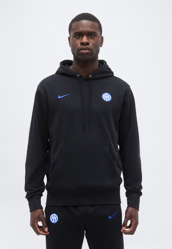 Nike Performance INTER M CLUB - Club wear - black/lyon blue