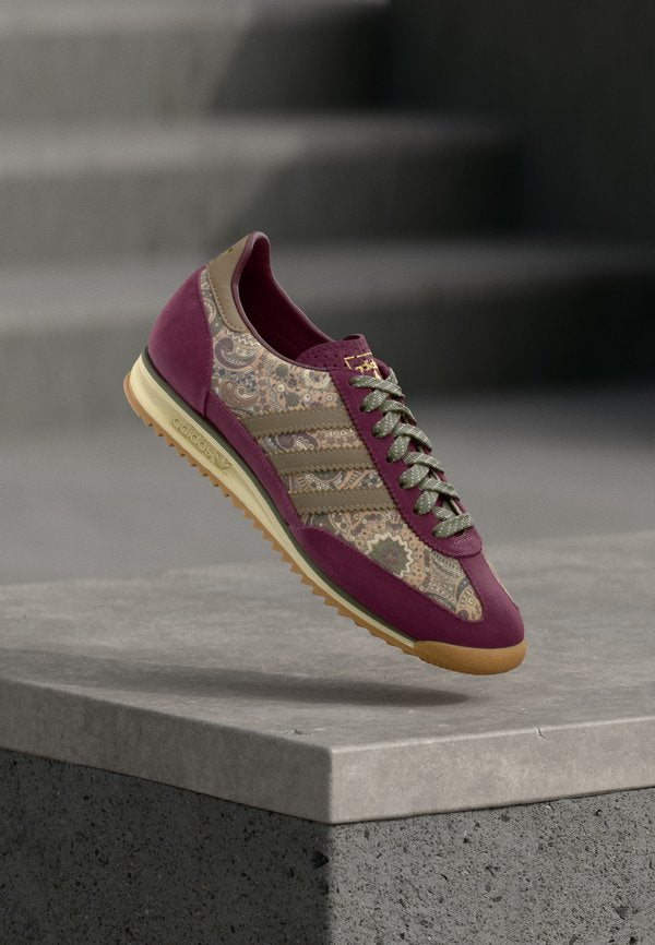 adidas Originals SL 72 OG - Trainers - maroon/khaki six/olive strata