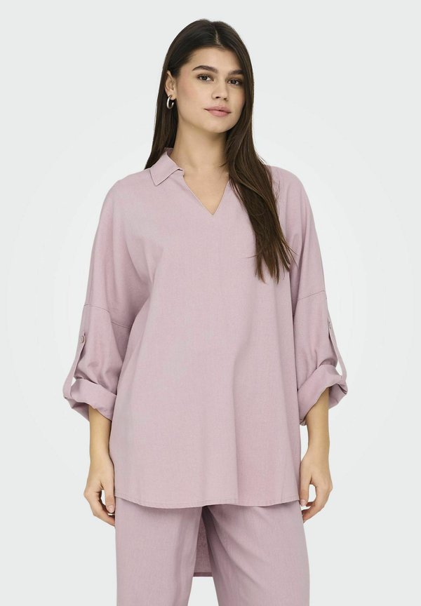 ONLY Tunic ONLCARO Linen Tunic - Tunic - violet ice