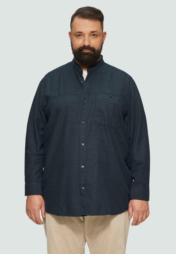 s.Oliver MIT STEHKRAGEN - Shirt - navy