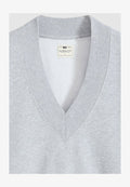 Levi's® VINTAGE VNECK SWEATSHIRT SILVER HEATHER - Sweatshirt - medium grey heather b b greys