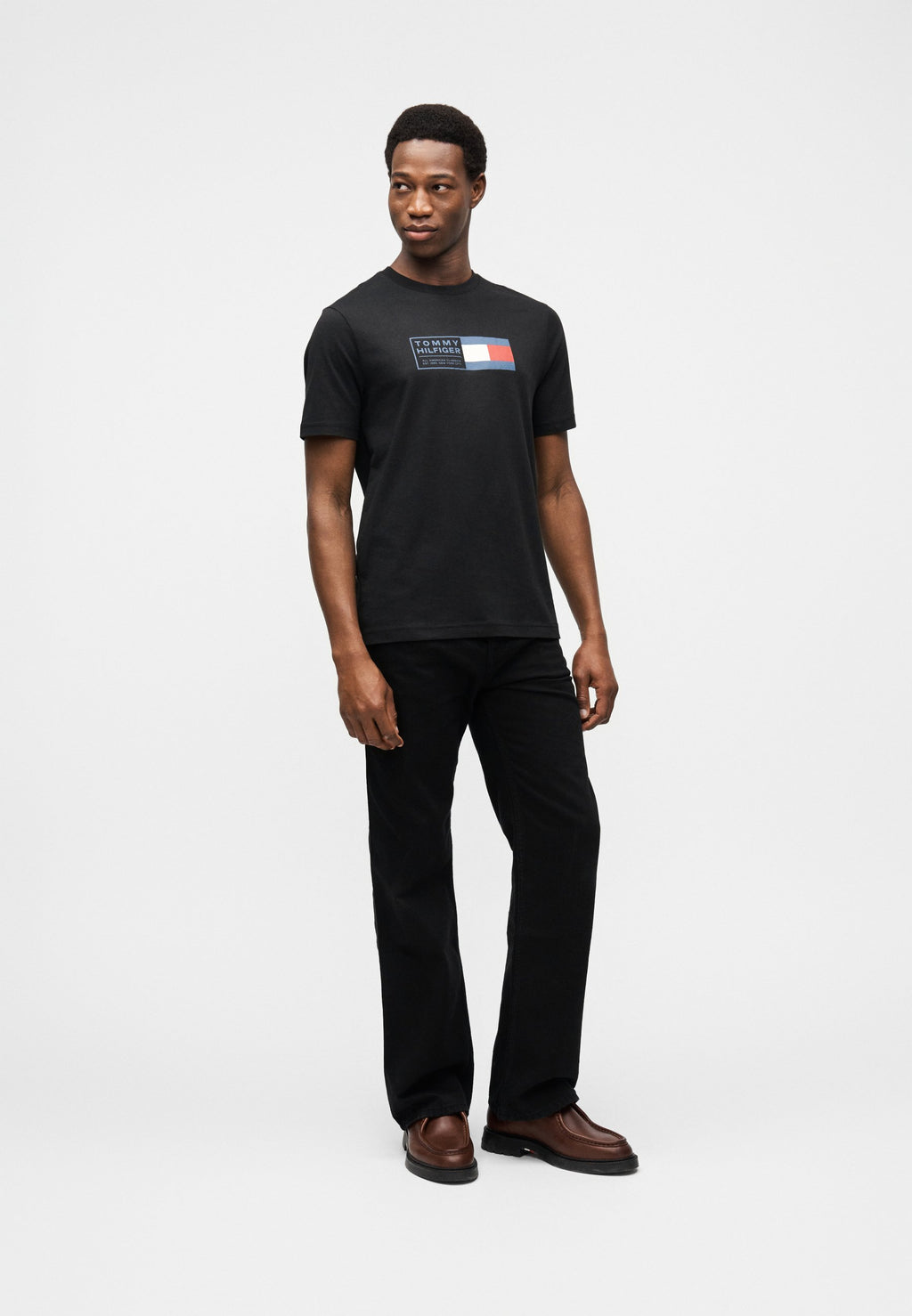 LOGO JERSEY CREW NECK T-SHIRT Media 2