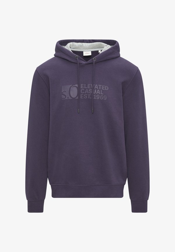 s.Oliver LOGO - Hoodie - flieder