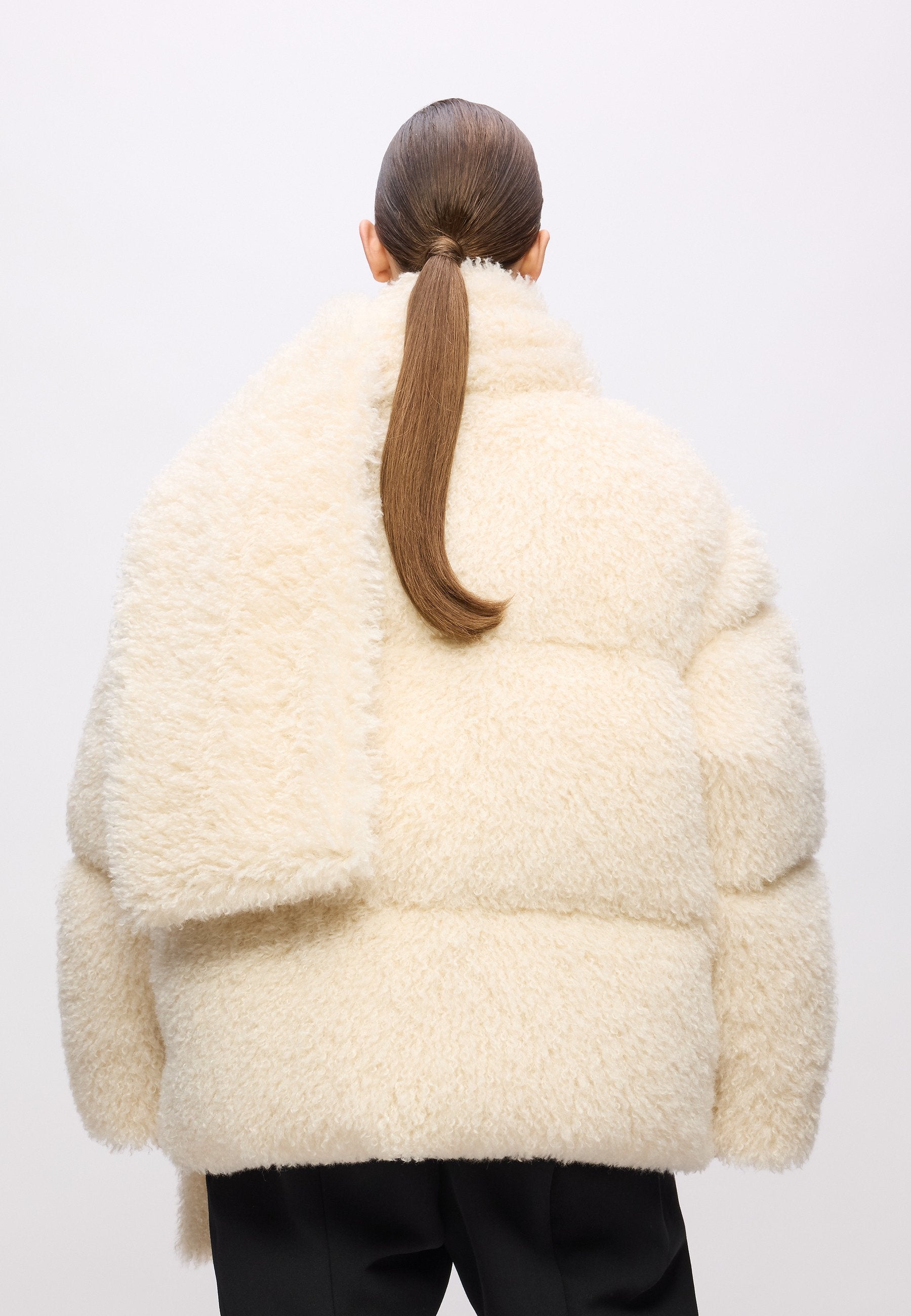 KARL STUDIO FAUX FUR COAT Media 5