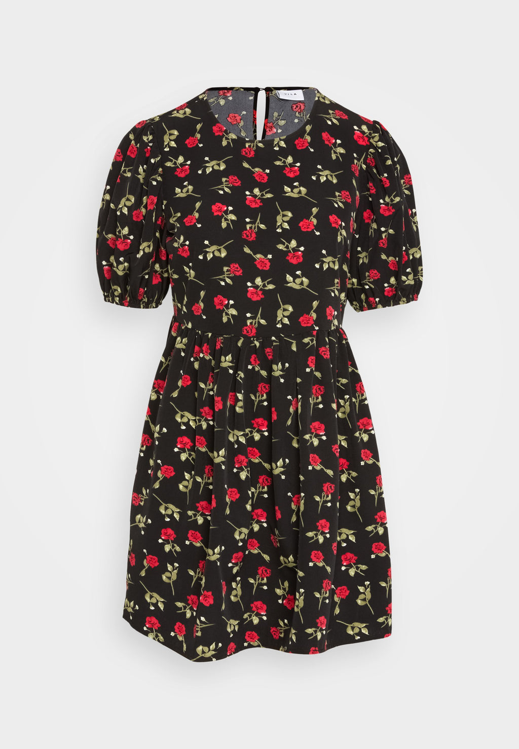 VILA VILYKKE O NECK SHORT DRESS