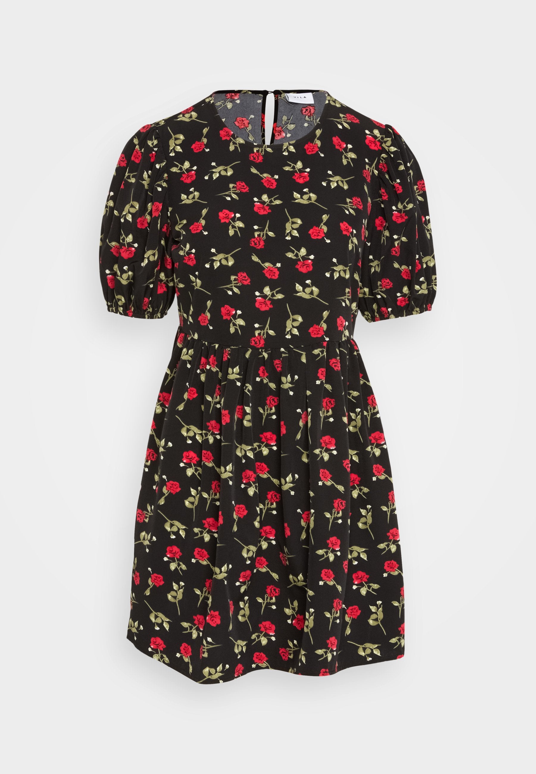 VILA VILYKKE O NECK SHORT DRESS