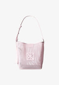 Calvin Klein EMBLEM BUCKET - Handbag - cradle pink