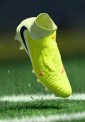 Nike Performance PHANTOM 6 HIGH PRO FG UNISEX - Firm-ground football boots - hyper crimson/black/limelight