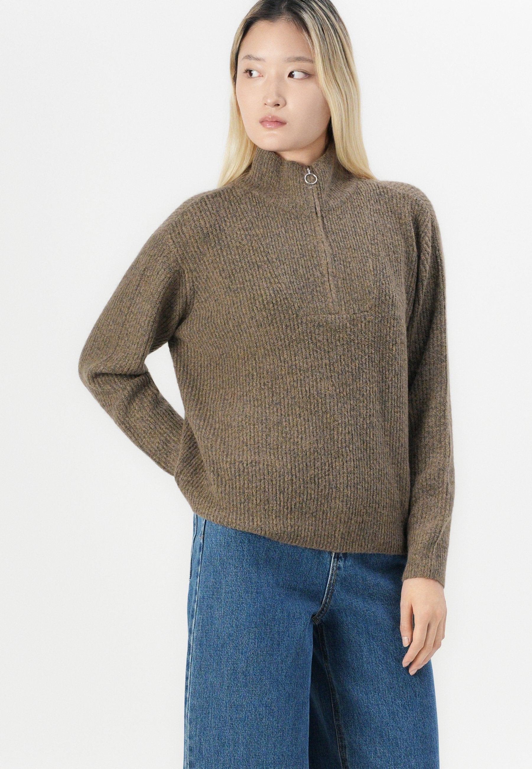 Vero Moda VMPLAZA ZIPPER BLOUS