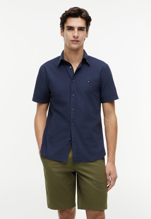 Tommy Hilfiger SHIRT GARMENT DYED - Shirt - carbon navy