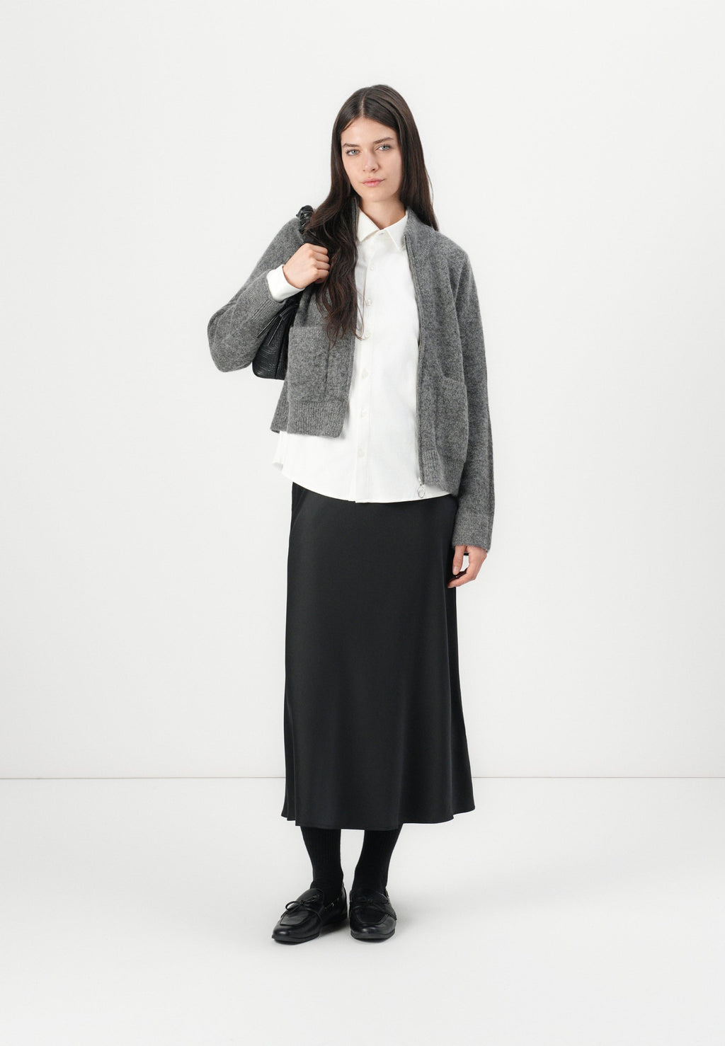Selected Midi satin
