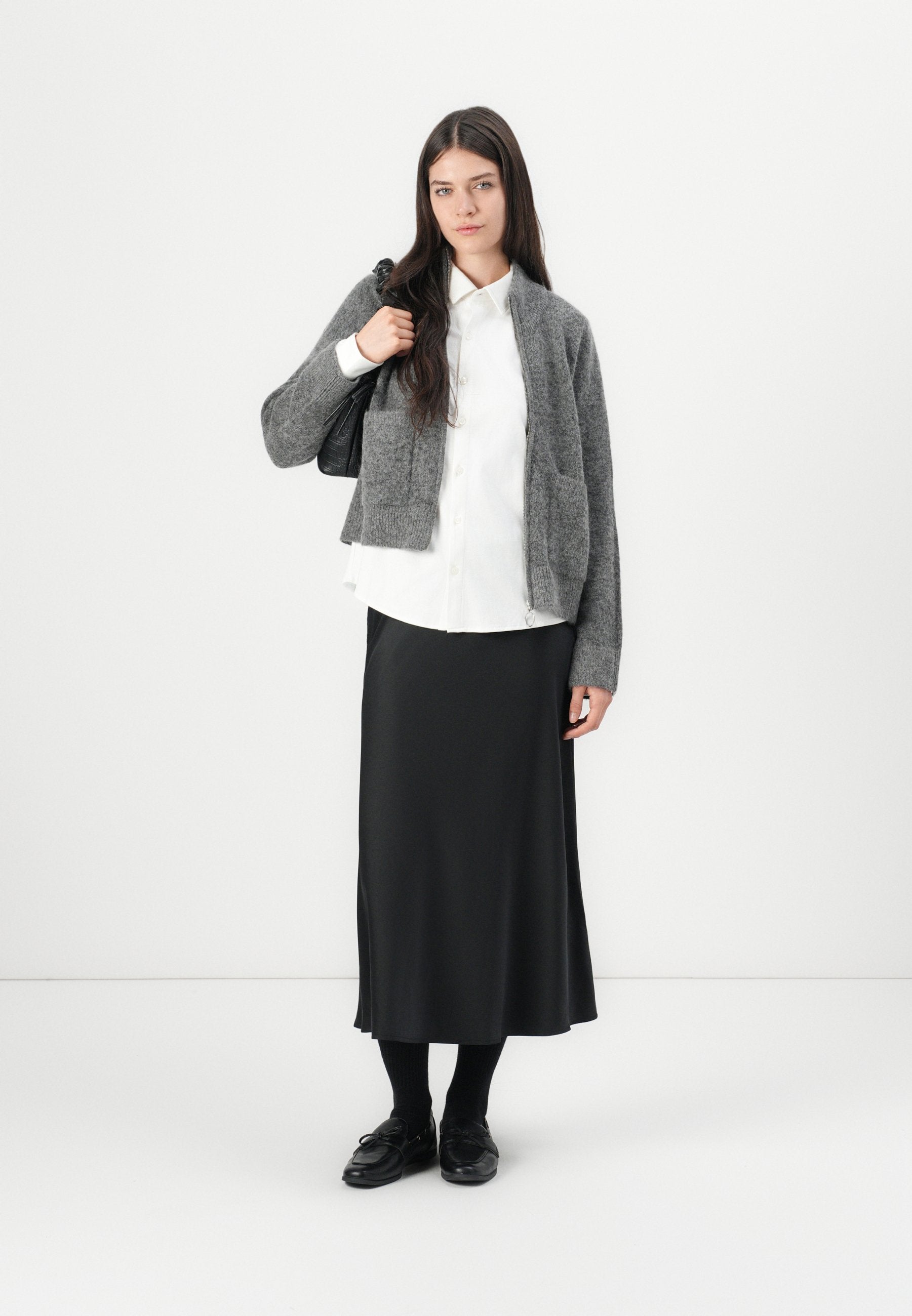Selected Midi satin